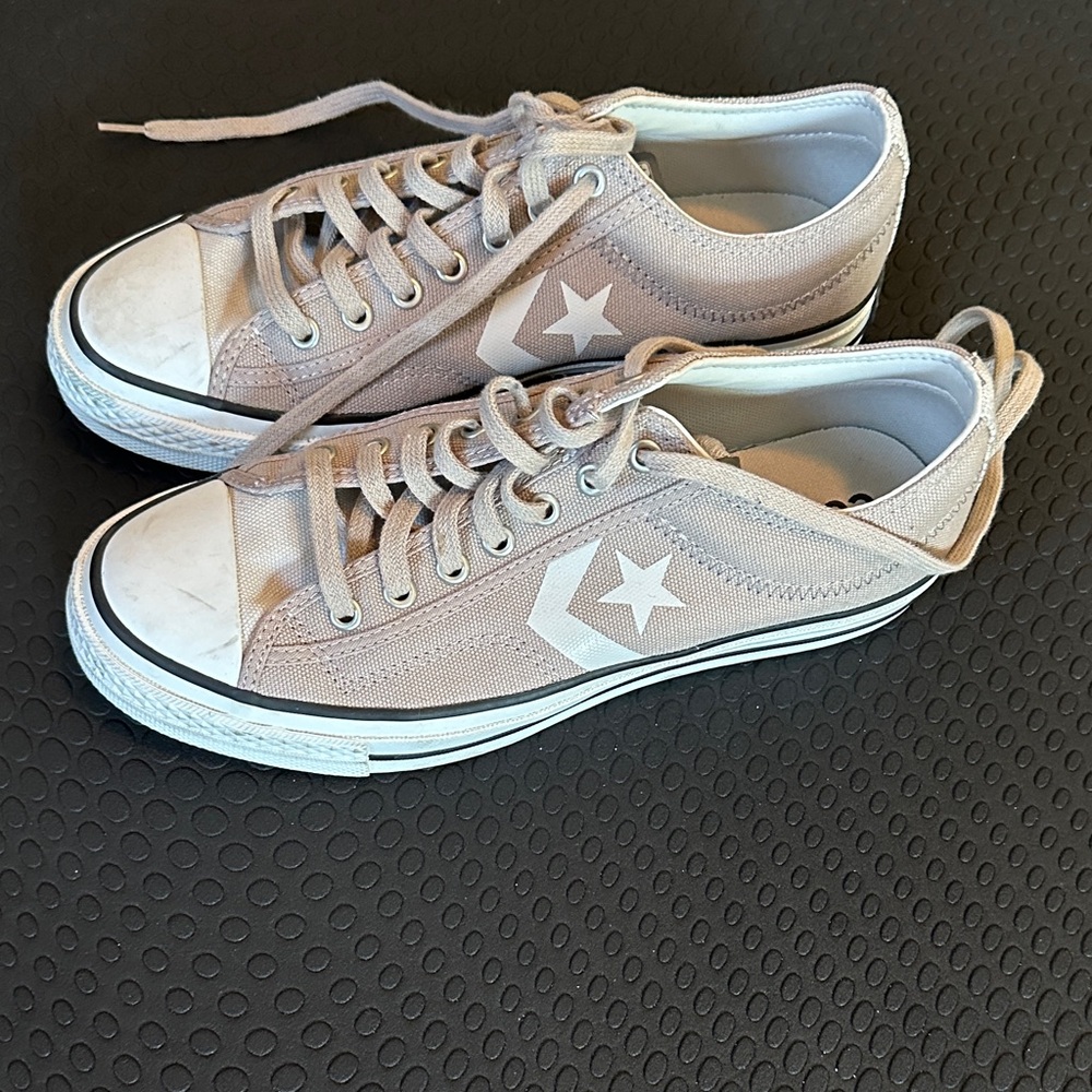 Converse Light Tan Canvas Sneakers